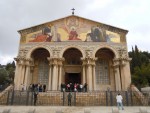 Jeruzalém - exteriér baziliky Národů (Agónie)