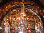 Jeruzalém - Kalvárie - místo ukřižování a smrti Ježíše Krista (bazilika Božího hrobu)