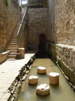 Jeruzalém - rybník Siloe