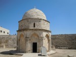 Jeruzalém - mešita na místě nanebevstoupení Páně 