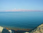 Mrtvé moře - pohled z izraelské strany