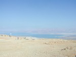 Mrtvé moře - pohled z pevnosti Masada